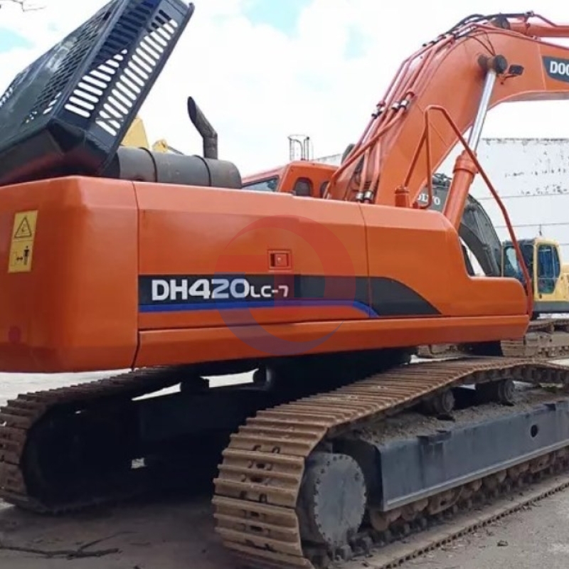 Secondhand Doosan DH420LC Earth Excavation Equipment Mining Digger