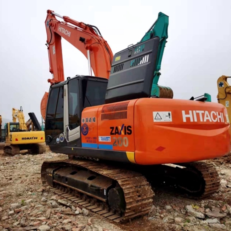 Japan Original Used Hitachi zx200 Excavator Second Hand Machinery