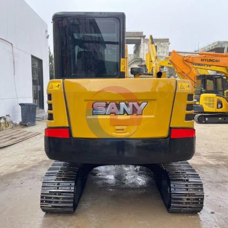 Sany SY60C Second Hand Diggers Mini Excavator For Earth Removal