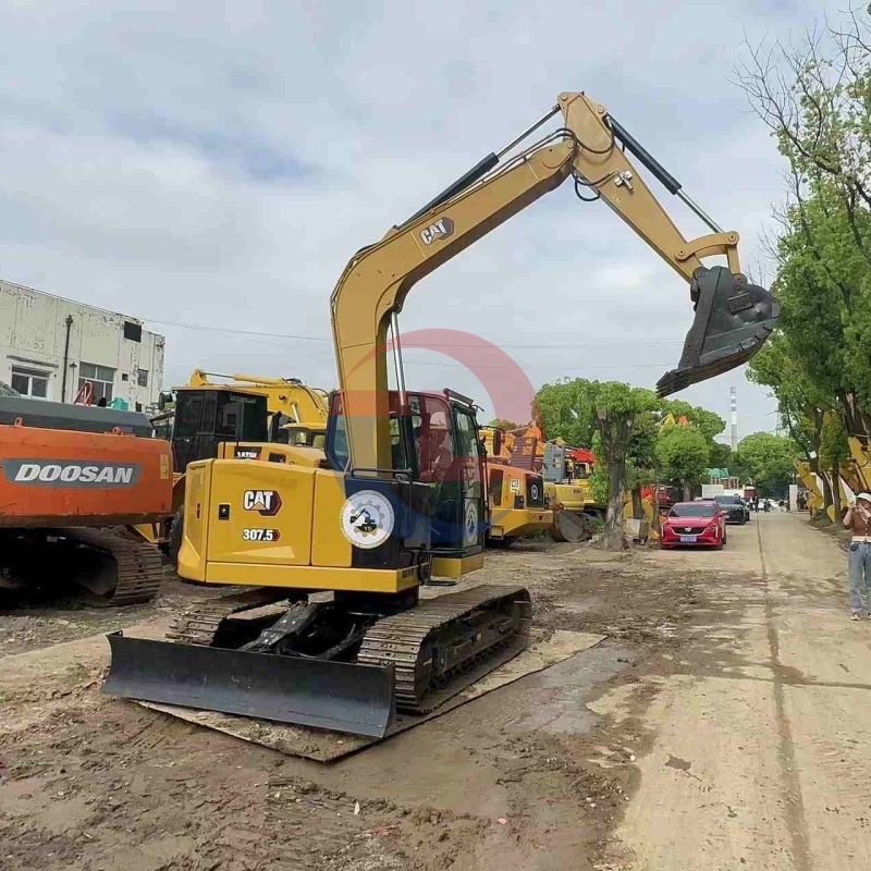 Compact Mini 2021 Used CAT Excavator Caterpillar 307.5 For Construction