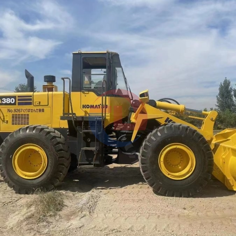 Engineering Used Komatsu Wheel Loader WA380-3 High Power 16360KG