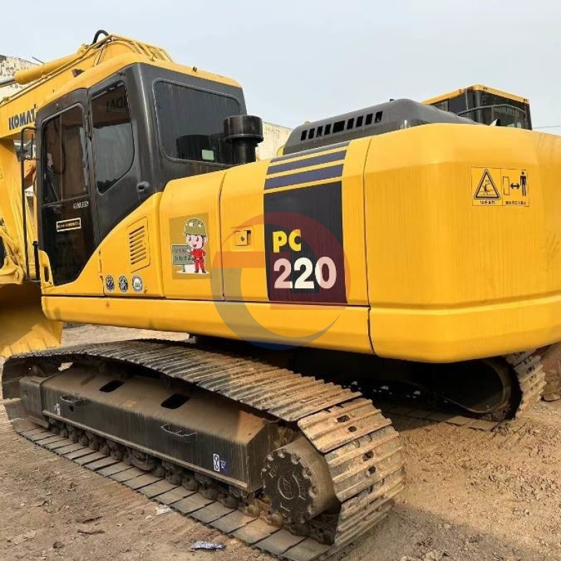 Secondhand Hydraulic Komatsu Mining Excavator Machinery PC220-7 22840KG