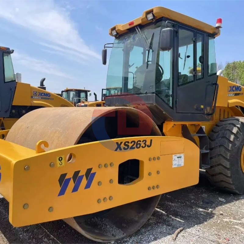 XCMG Official XS263J Used Compactor Road Roller 26 Ton Vibratory Roller