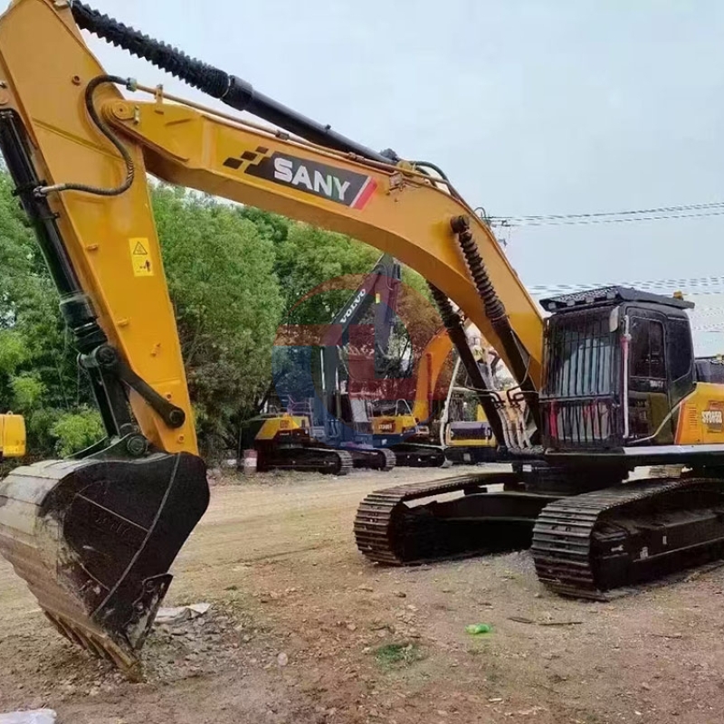 Bucket Rod Digging Force 180kN SANY 365H Used Crawler Excavator Engine Cooled to 50℃ in Desert Test