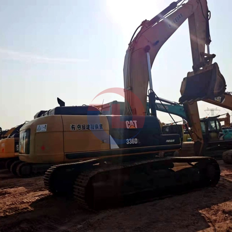 Multifunctional Used CAT 336D2 Crawler Excavator Track Hoe 36 Ton
