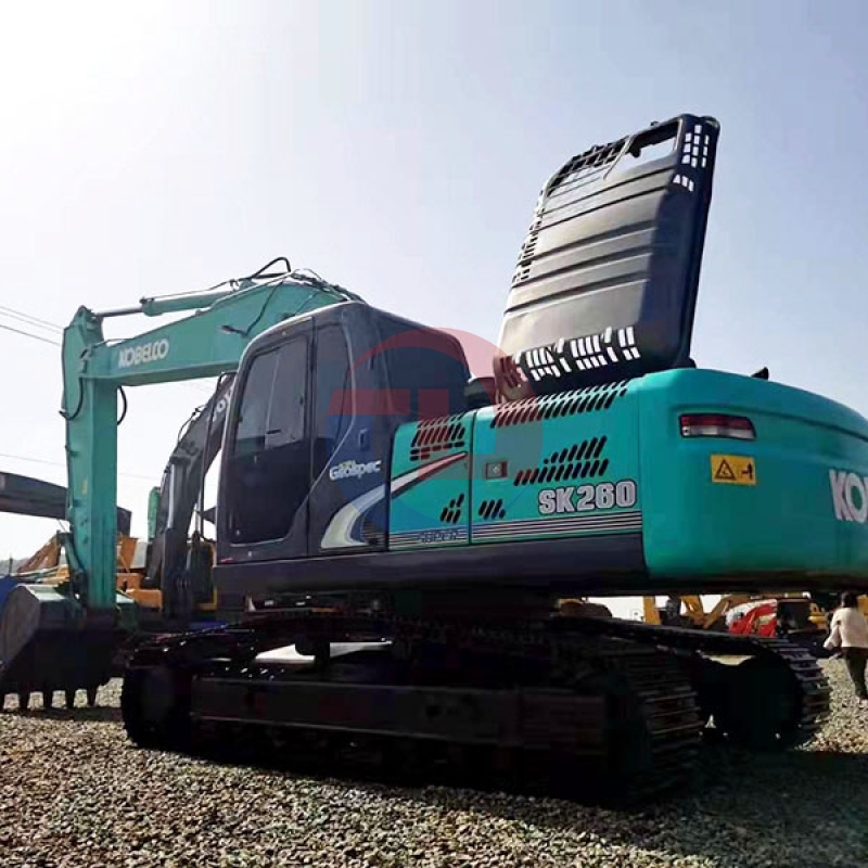 25Ton SK260D Used Kobelco Excavator Earth Moving Equipment