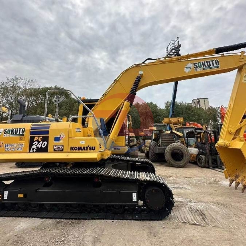 Midi Used Komatsu Excavator PC240-8 Urban Construction Machinery