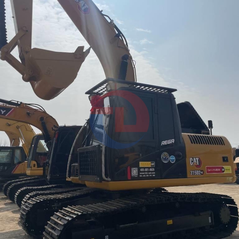 Used CAT 315 GC Excavator Good Condition Great Quality Second Hand CAT 315D 315D2 315GC Excavator Digger Machine Price in Stock
