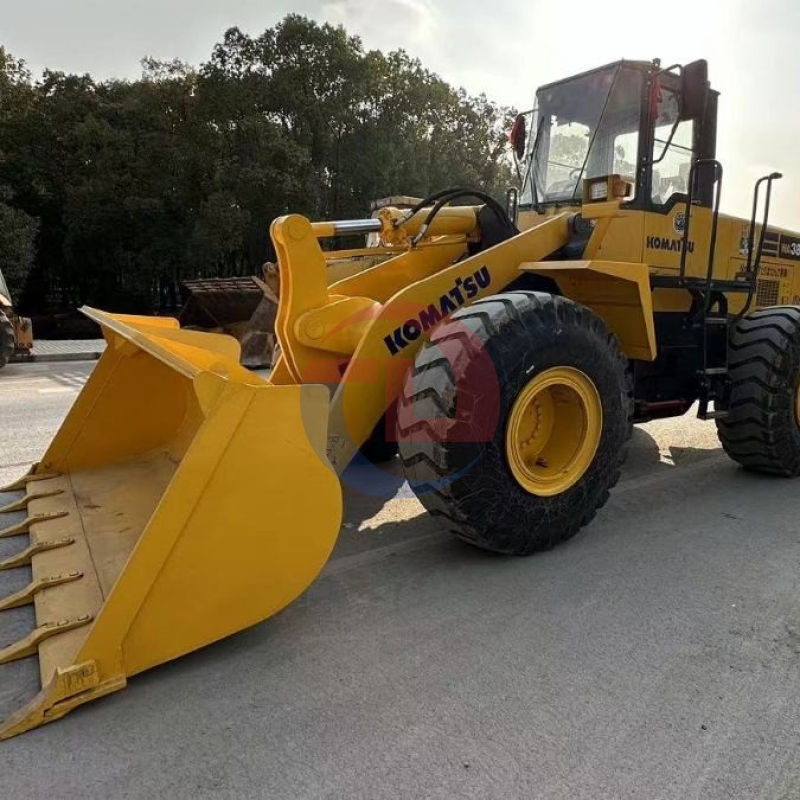 Small Komatsu WA380 Wheel Front Loader Used Japan Made Original