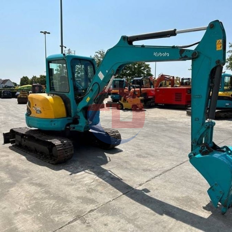 Original Japan Used Kubota Excavator KX155-3 5 6 Ton Second Hand Mini Digger