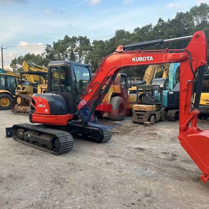 Mini Used Kubota Excavator U55-4 Automatic 2nd Hand Diggers