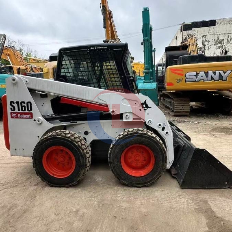 Bobcat S160 Earth Moving Used Bobcat Skid Steer Loader Machinery Second Hand