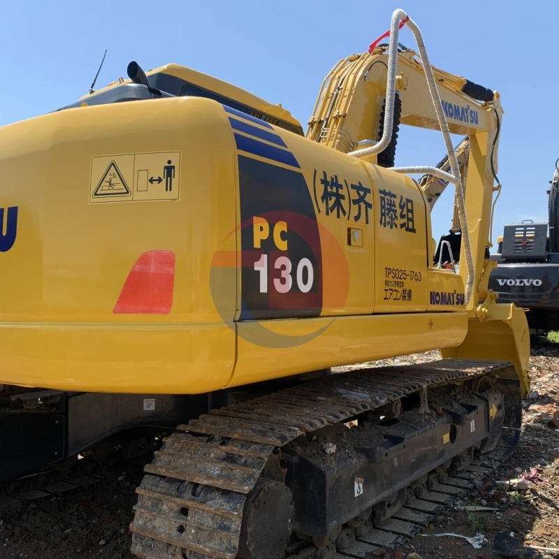 Used Original Komatsu PC130-8 Crawler Excavator 13ton Japan Made with Core Engine Second-Hand Komatsu  PC130-8