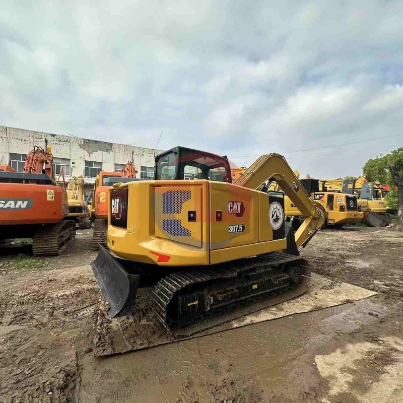 Compact Mini 2021 Used CAT Excavator Caterpillar 307.5 For Construction
