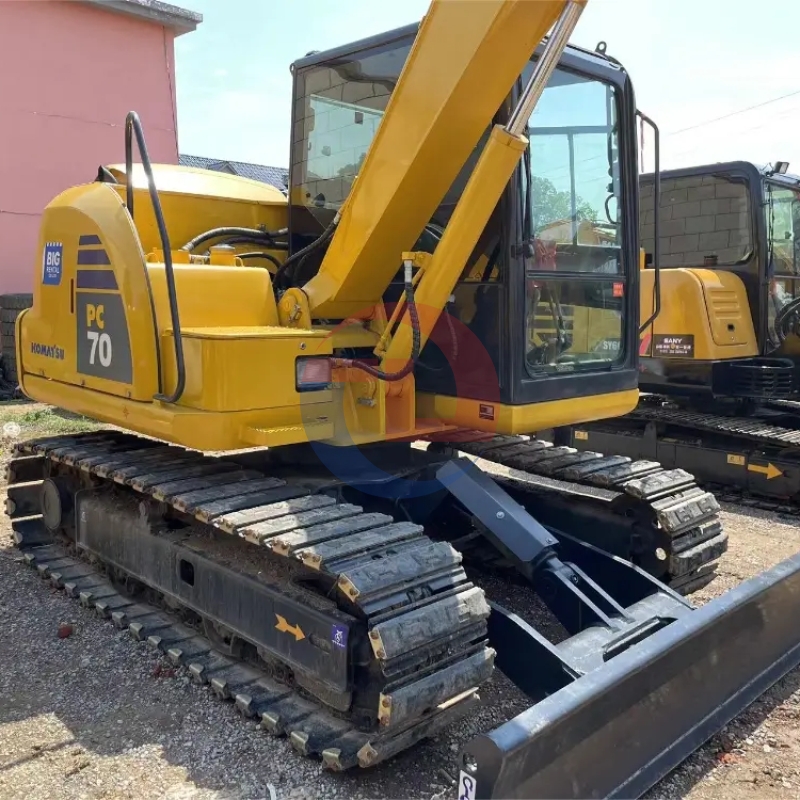 Cheap Used KOMATSU Crawler Mini Crawler for the Construction Work Excavator PC70-8 KOMATSU PC70