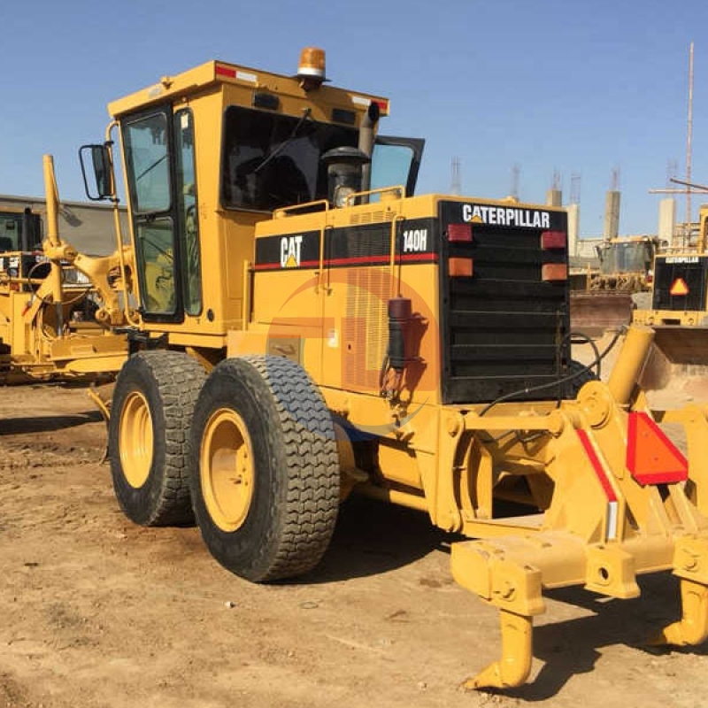 Used CAT 140G 140H 140K 120H Motor Second Hand Road Grader With Ripper for Sale