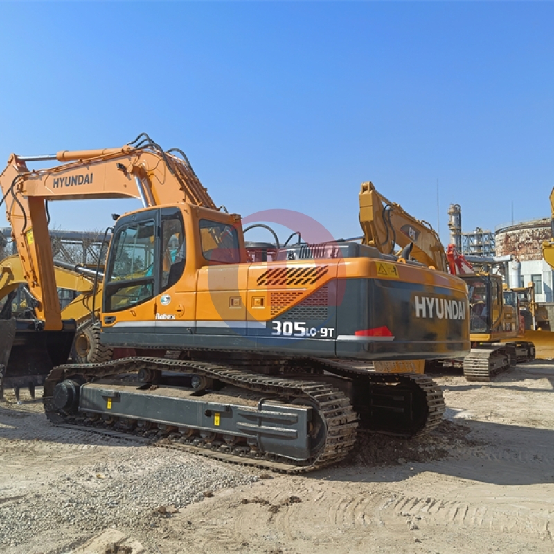 Cheap 30 ton used Hyundai 305 heavy duty excavator
