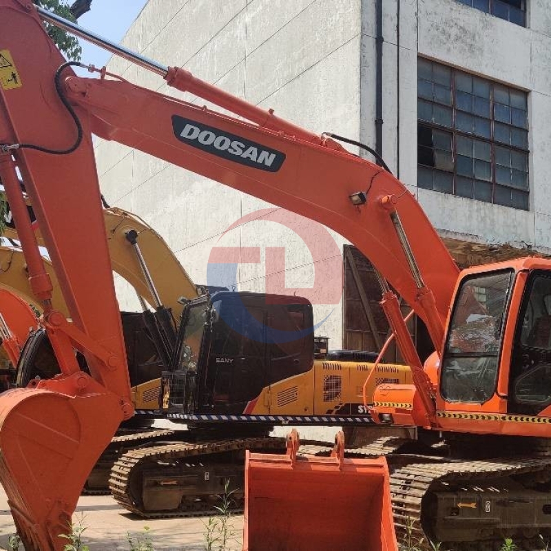 Korea Used Doosan Excavator DH220LC Crawler Machine For Mining