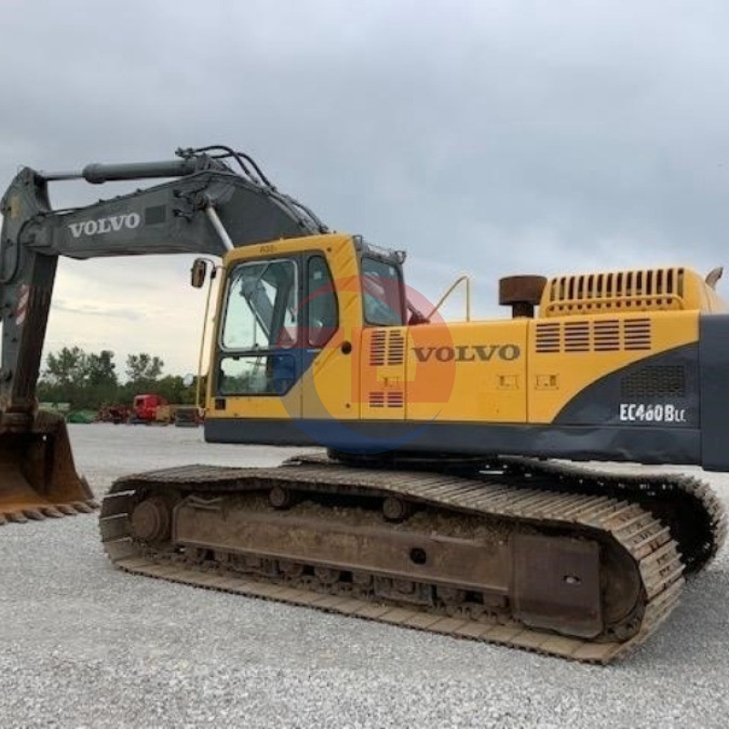 Repossessed Used Volvo Excavator EC460B Large Excavation Machinery