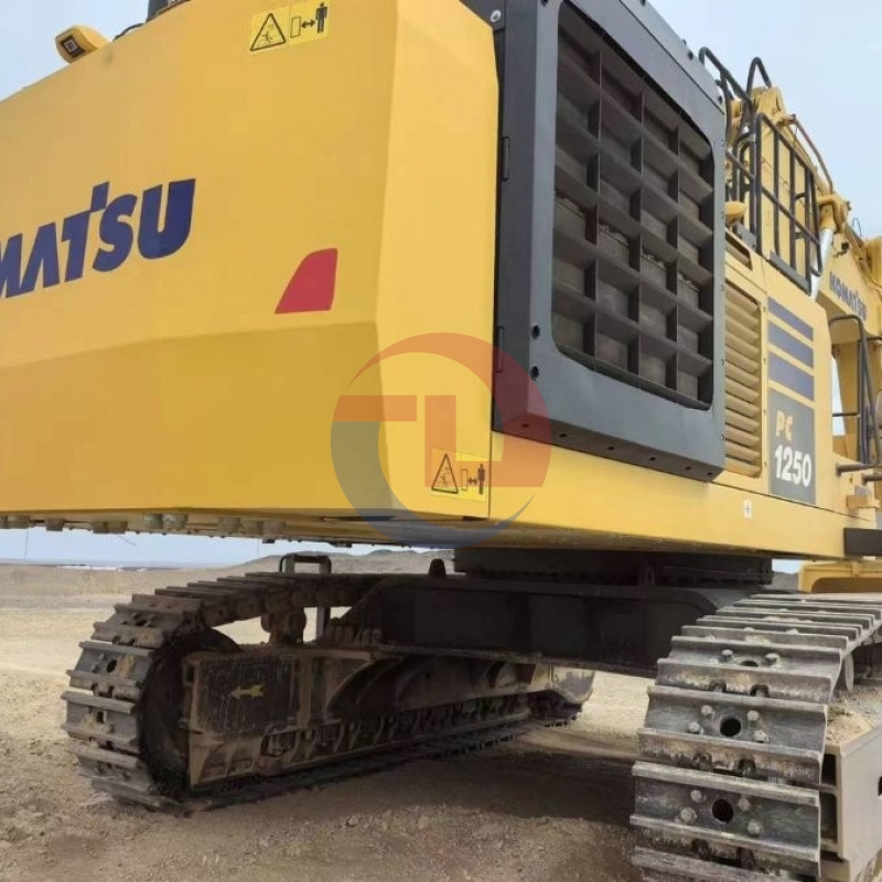 Hydraulic Used Komatsu Excavator PC1250 Crawler Large Digging Machine