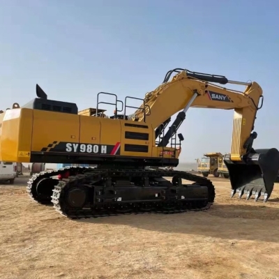Sany SY980H Hydraulic Used Diggers Large Earth Excavation Equipment