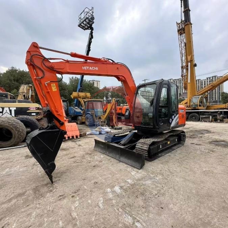 Original Japan ZX70 Used Hitachi Mini Excavator 7ton Second Hand Hydraulic Crawler