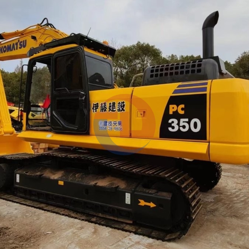 Komatsu PC350 Second Hand Earth Moving Equipment Used Compact Excavators