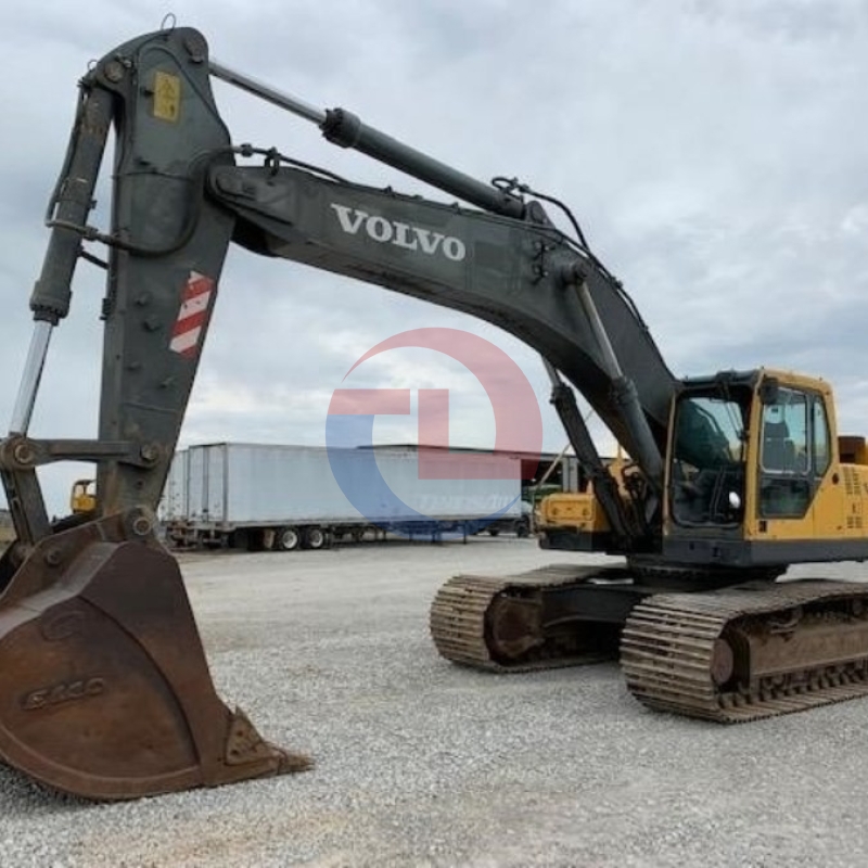 Repossessed Used Volvo Excavator EC460B Large Excavation Machinery