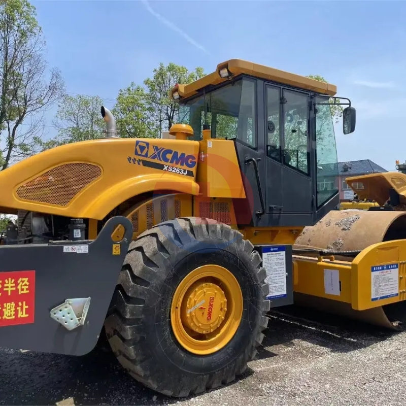 XCMG Official XS263J Used Compactor Road Roller 26 Ton Vibratory Roller