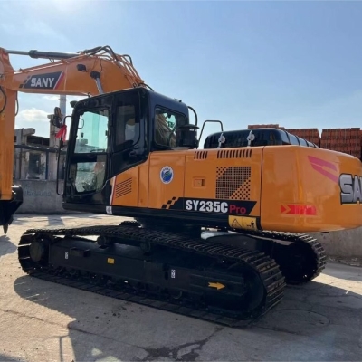 23.5ton Sany SY235C Used Crawler Excavator Equipment Medium Sized SY235CPro