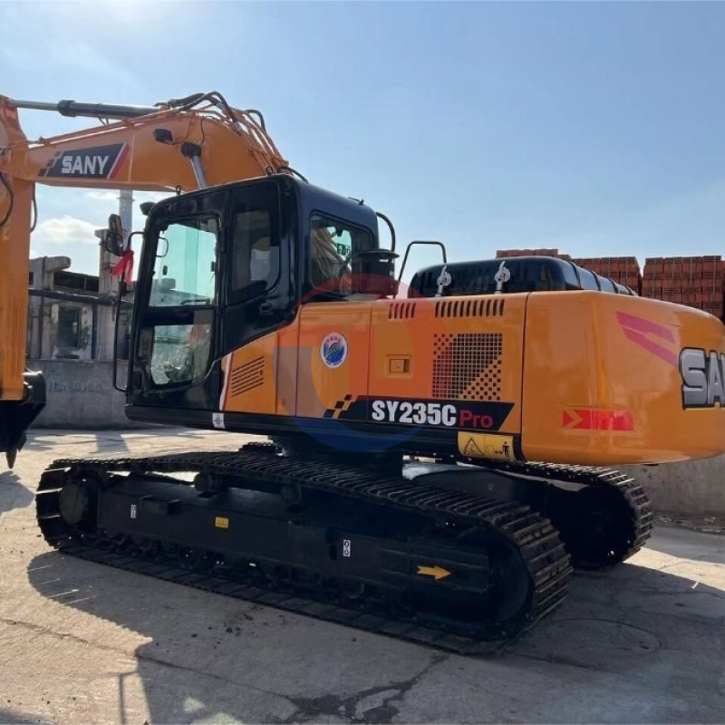 23.5ton Sany SY235C Used Crawler Excavator Equipment Medium Sized SY235CPro