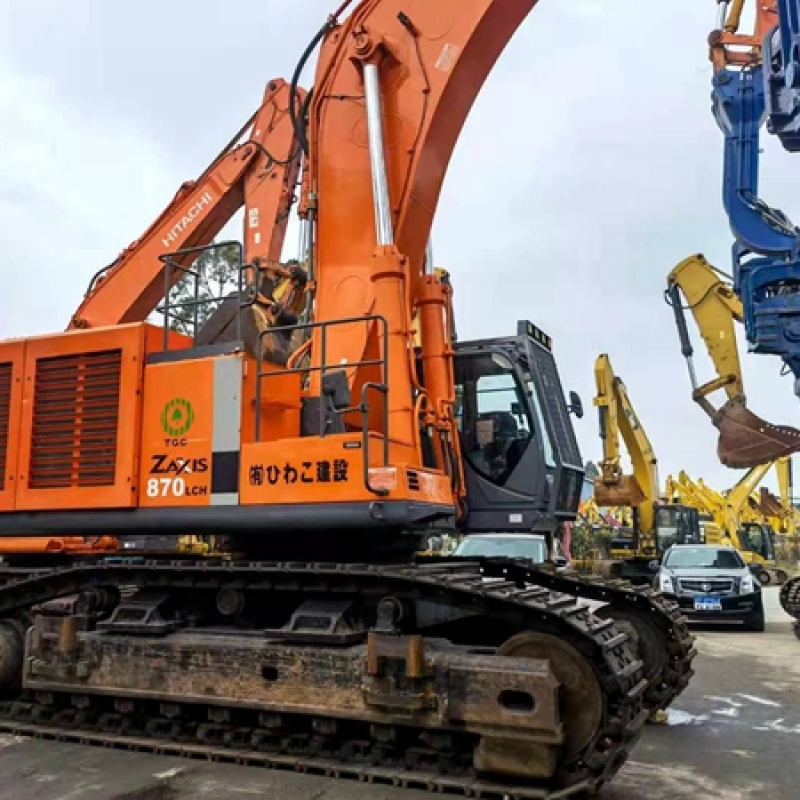 Hitachi Zx870 Used Excavator Machine Second Hand Hydraulic Crawler