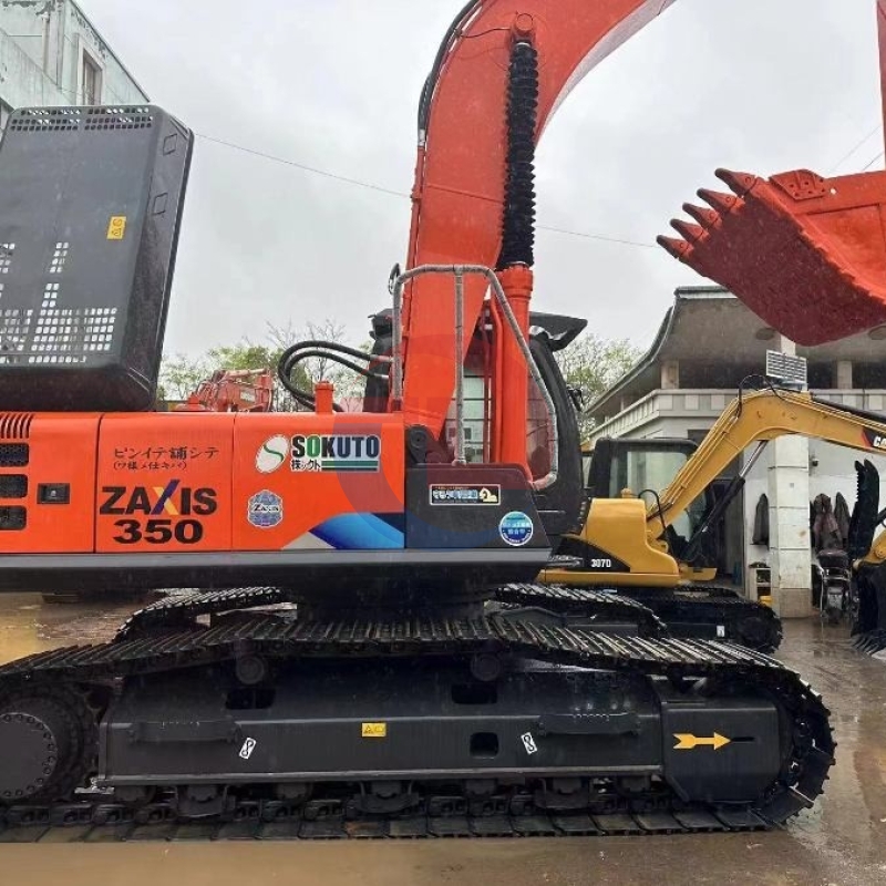Japanese Original 33700KG Used Hitachi ZX350 Hydraulic Crawler Excavator 202KW Second Hand Crawler Machine
