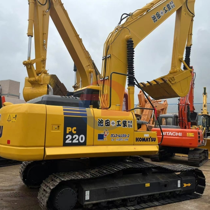 Original 22 Ton Second Hand Secondhand Used komatsu  Pc220-7 Excavator Digger for Sale