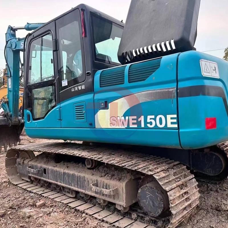 2023 for Sunward SWE150E 15 Ton Hydraulic Crawler Excavator Medium Used Good Condition with DPF From Sweden