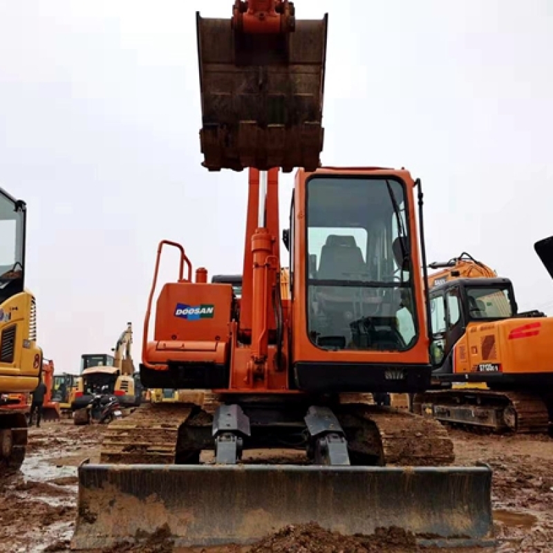 2021 Year DX80GOLD Used Doosan Excavator 8 Ton Capacity