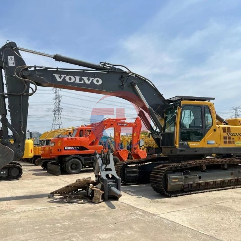 36 Ton EC360B Used Volvo Diggers Crawler Second Hand Earth Moving Equipment
