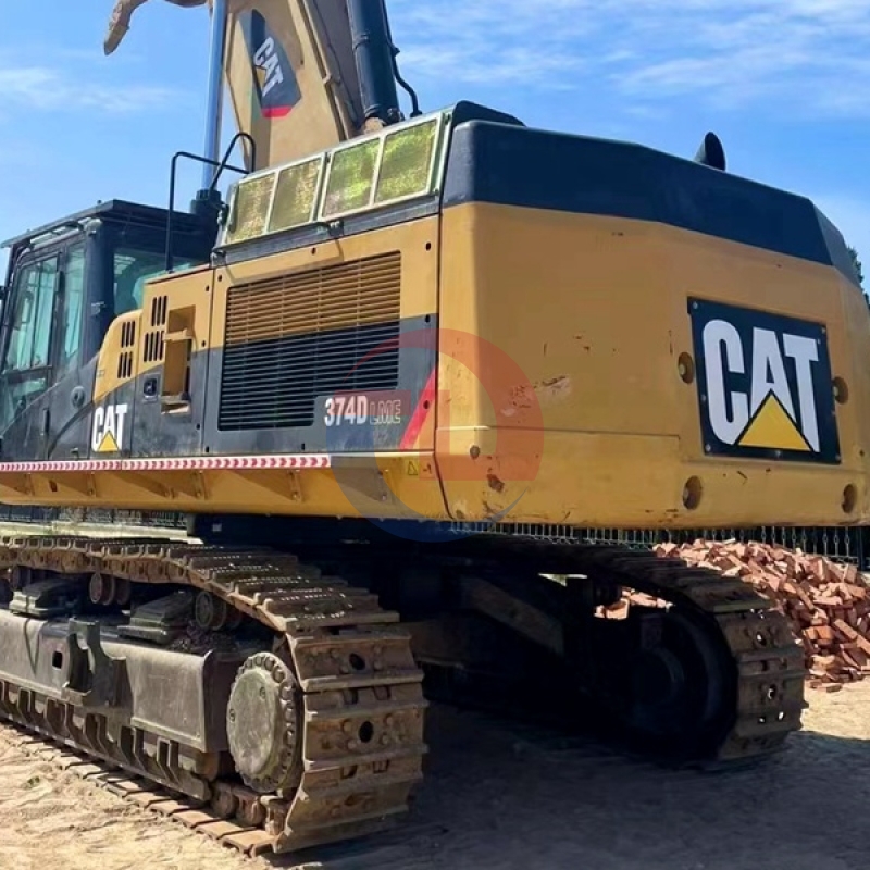 Used CAT Heavy Equipment Crawler Excavator 374d  Digger for Sale