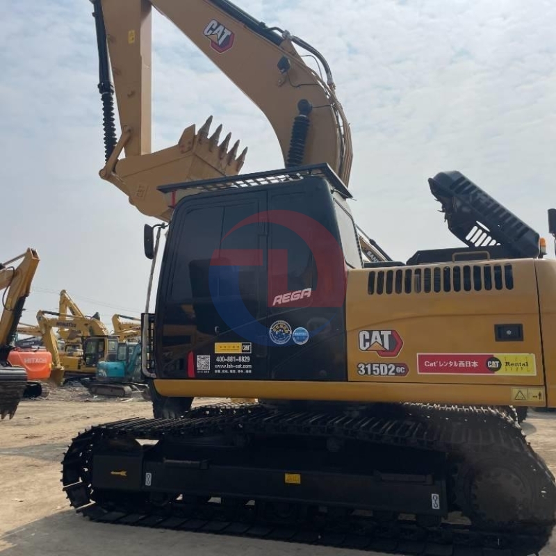 Used CAT 315 GC Excavator Good Condition Great Quality Second Hand CAT 315D 315D2 315GC Excavator Digger Machine Price in Stock