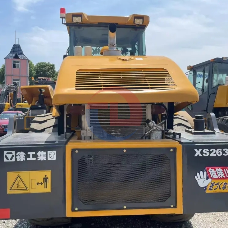 XCMG Official XS263J Used Compactor Road Roller 26 Ton Vibratory Roller