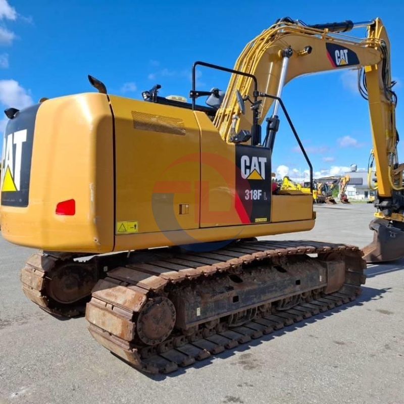 High Quality Low in Price CAT 318D 318E 318FL Mini Working Used Original JAPAN Excavator