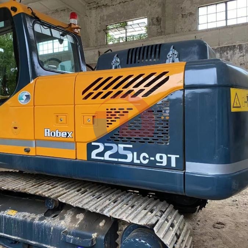High Performance R225-9T Used Hyundai Excavator Machine Original Korea