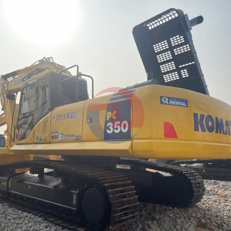 2023 Used Komatsu PC350 PC350-7 Price Hydraulic Excavator Crawler Type with Core PLC Components and Bearing